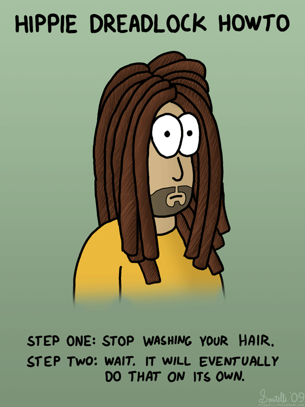 Hippie Dreadlock Howto