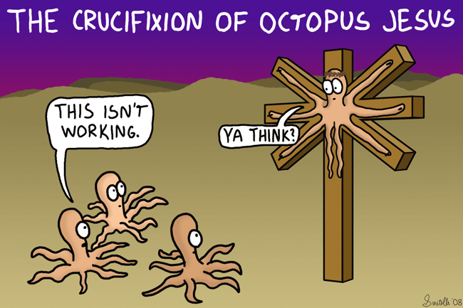 Octopus Jesus